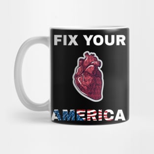 fix your heart america Mug